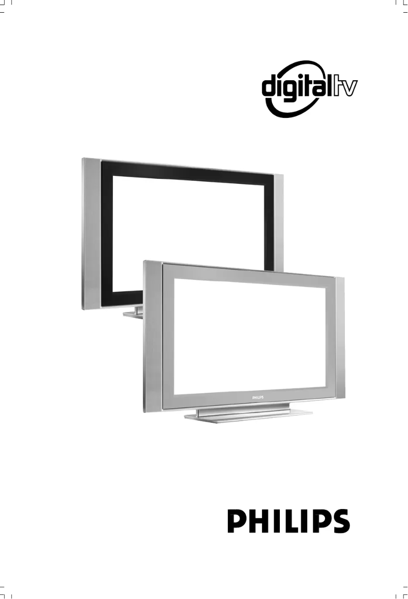 Image de la première page du manuel de l'appareil 42PF7520D