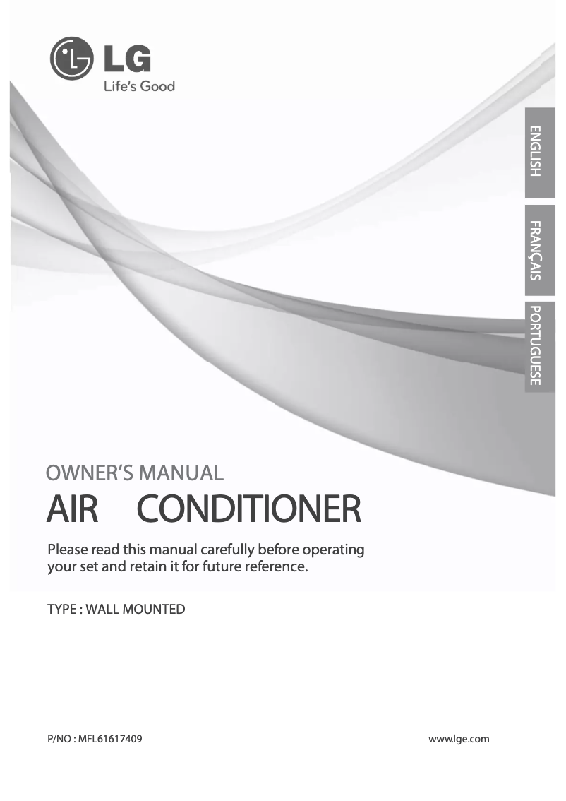 Page 1 de la notice Manuel utilisateur LG HSNC126B8M2