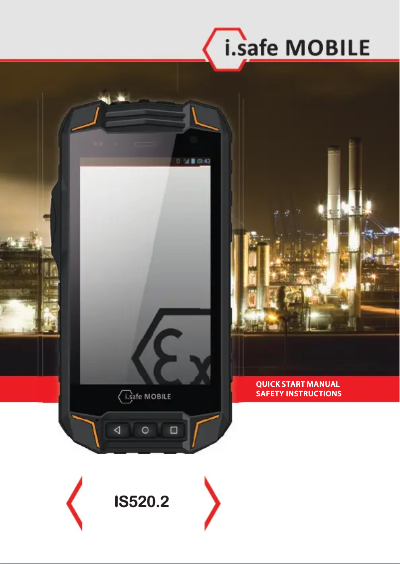 Page 1 de la notice Manuel utilisateur i.safe Mobile IS520.2