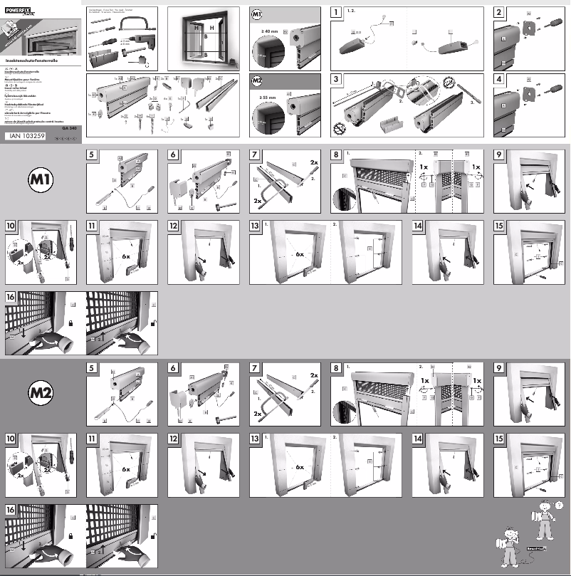 Página 1 del manual Manual de usuario Powerfix IAN 103259