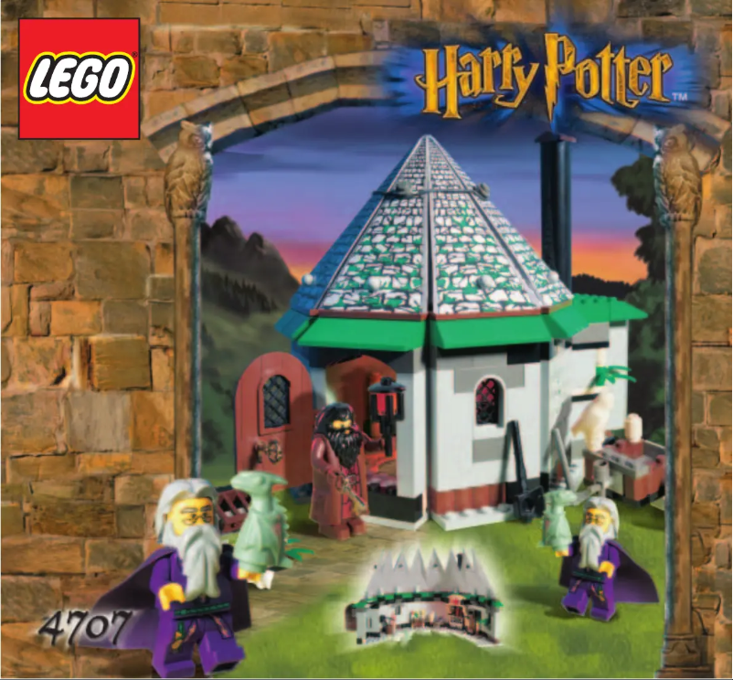 Page n°1 - Manuel utilisateur Lego Hagrid's Hut