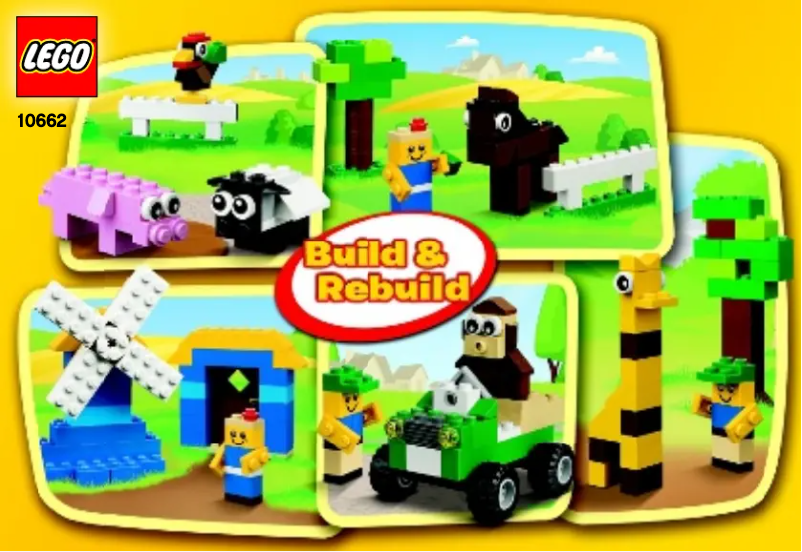 Page n°1 - Manuel utilisateur Lego ® Creative Bucket