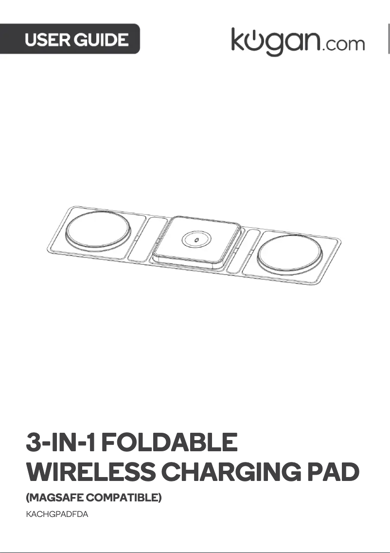 Page 1 de la notice Manuel utilisateur Kogan KACHGPADFDA