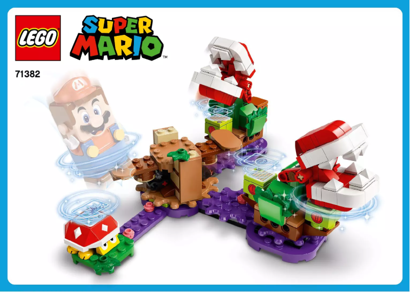 Page 1 de la notice Manuel utilisateur Lego Super Mario 71382