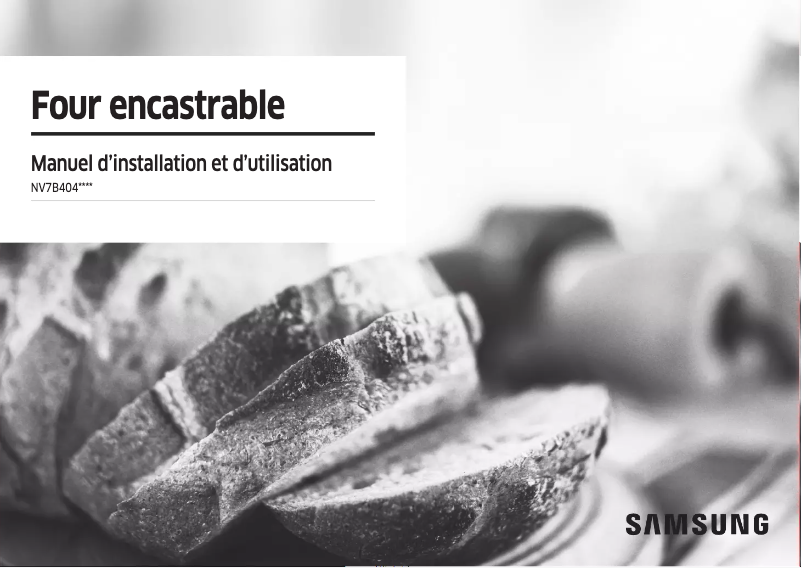 Page 1 de la notice Manuel utilisateur Samsung NV7B40205CS