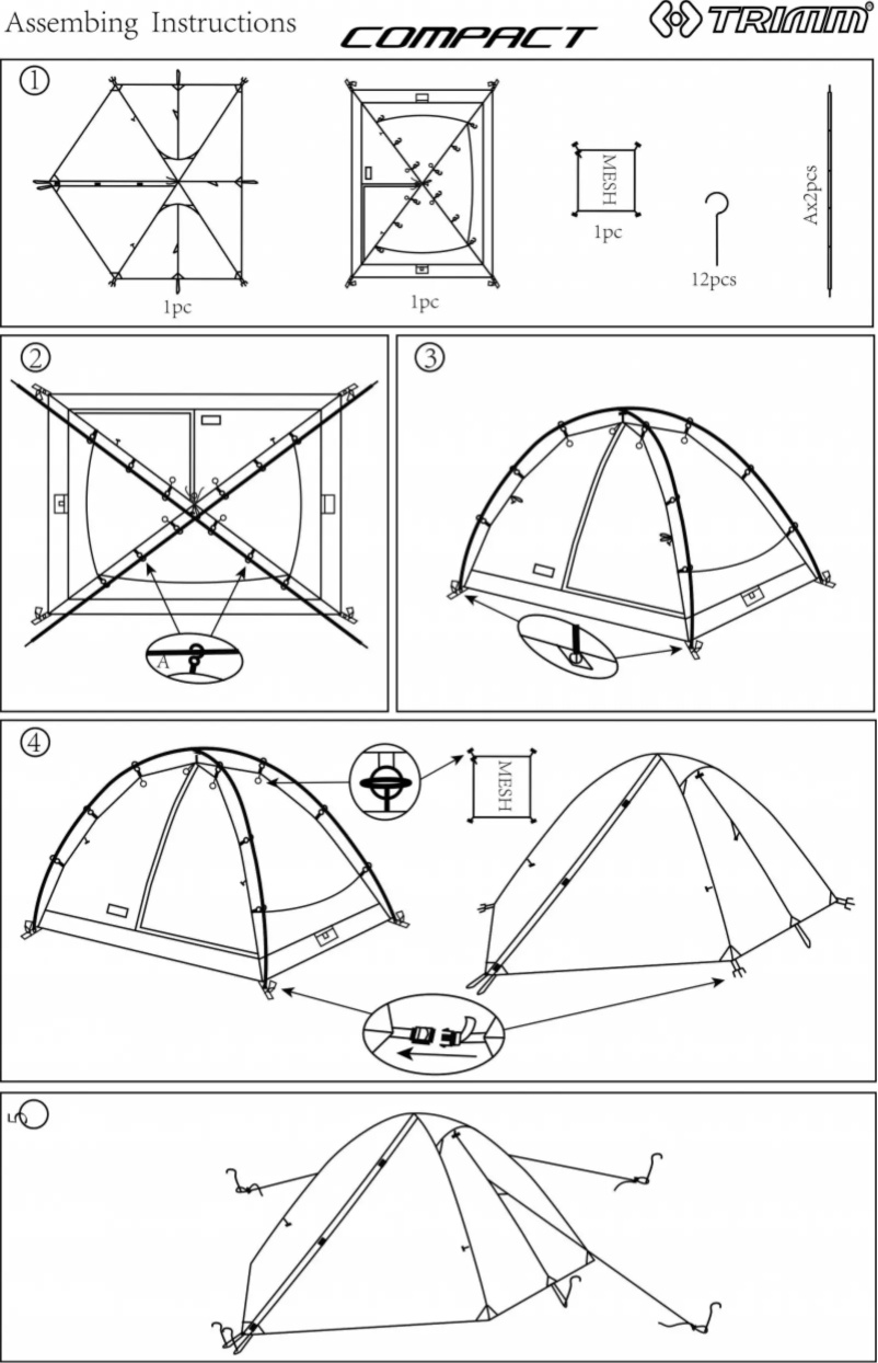 Image de la première page du manuel de l'appareil Compact