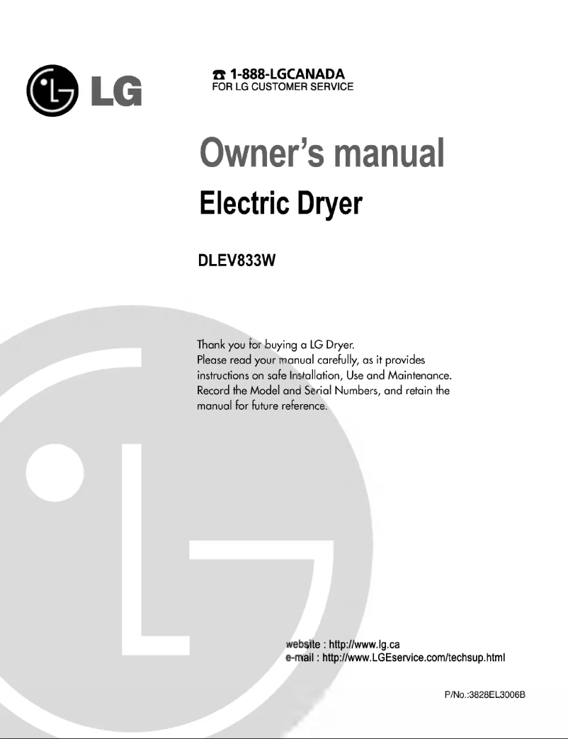 Página 1 del manual Manual de usuario LG TD-V70120E
