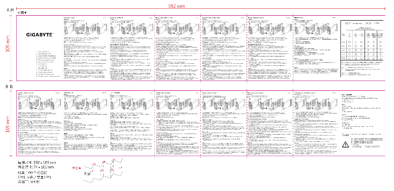 Imagen de la primera página del manual del dispositivo P550SS