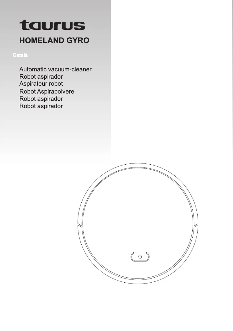 Image de la première page du manuel de l'appareil Homeland Gyro