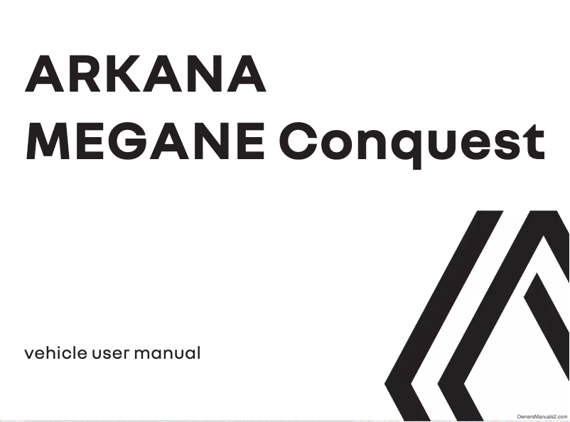 Page 1 de la notice Manuel utilisateur Renault Arkana (2023)