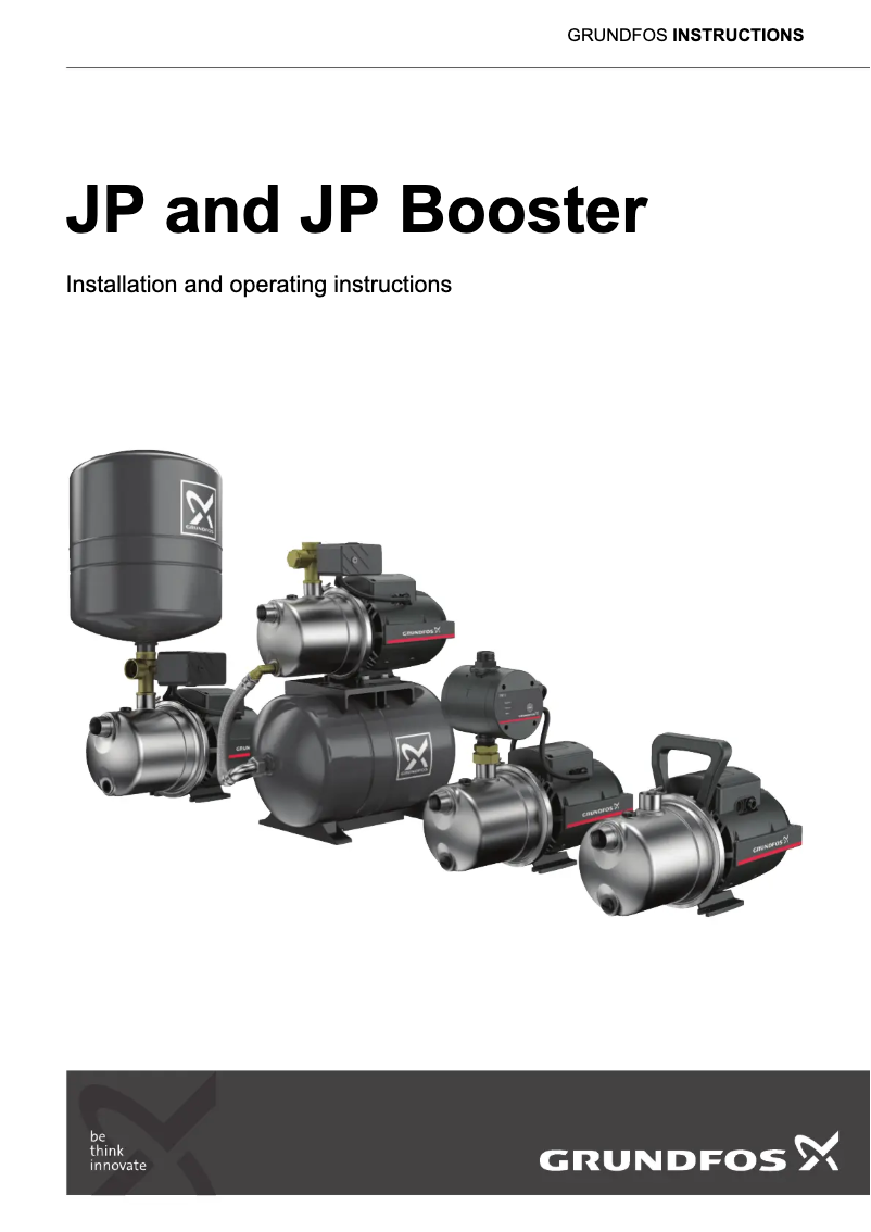 Image de la première page du manuel de l'appareil JP 4-47