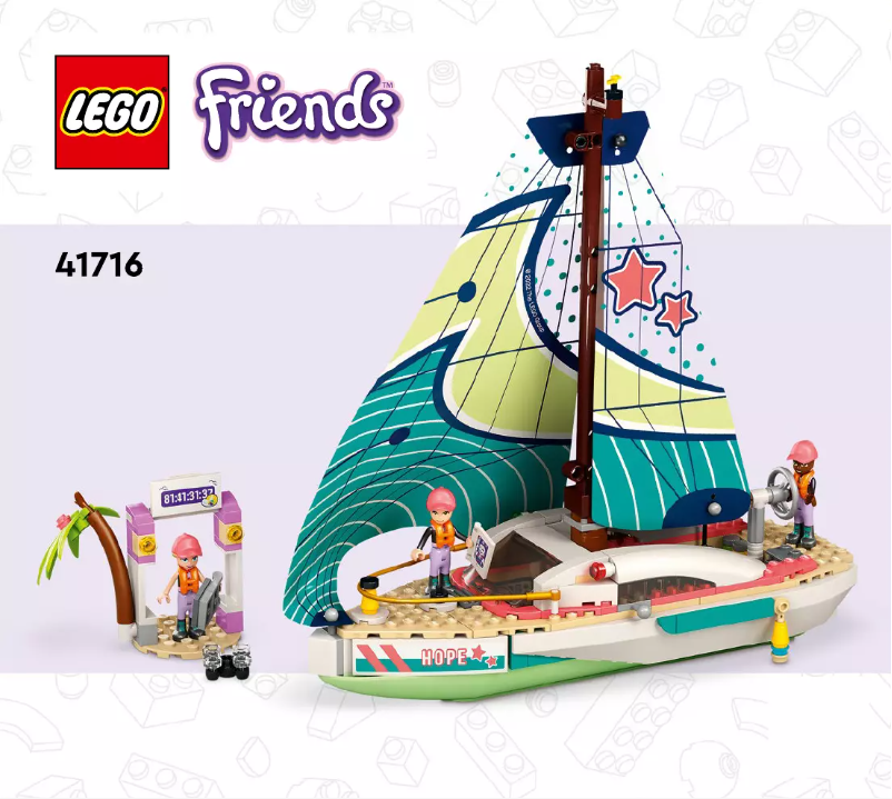 Page n°1 - Manuel utilisateur Lego Friends 41716