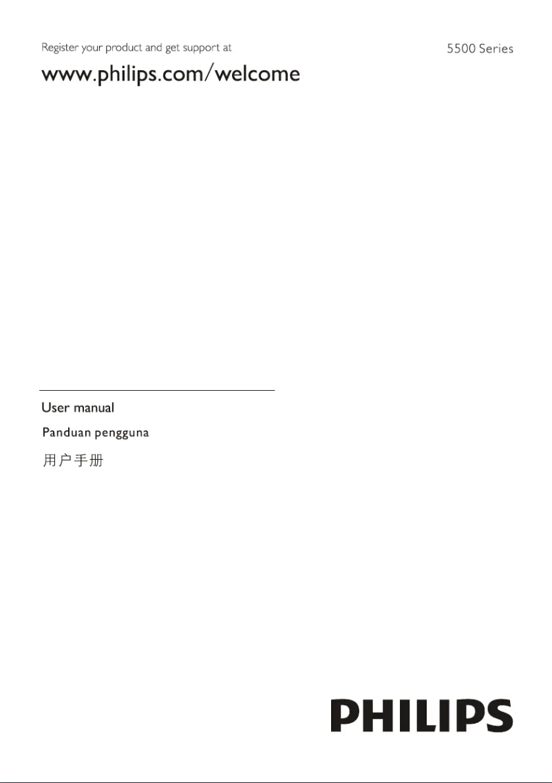 Page 1 de la notice Manuel utilisateur Philips 32PHT5583
