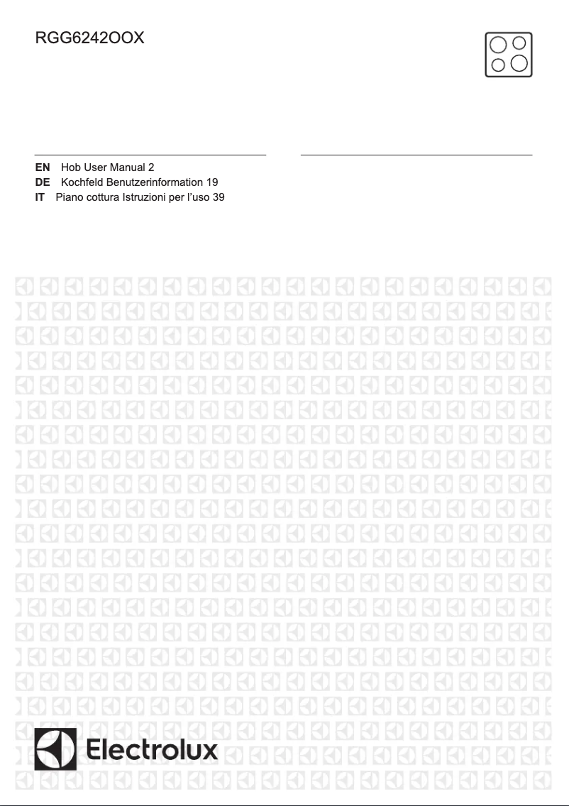 Image de la première page du manuel de l'appareil RGG6242OOX