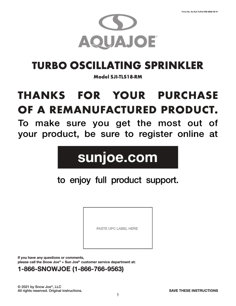 Imagen de la primera página del manual del dispositivo SJI-TLS18-RM