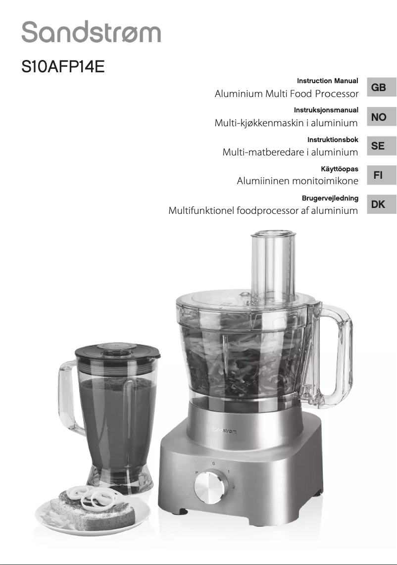 Image de la première page du manuel de l'appareil S10AFP14E
