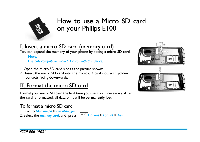 Page 1 de la notice Guide de démarrage rapide Philips CTE100SLV