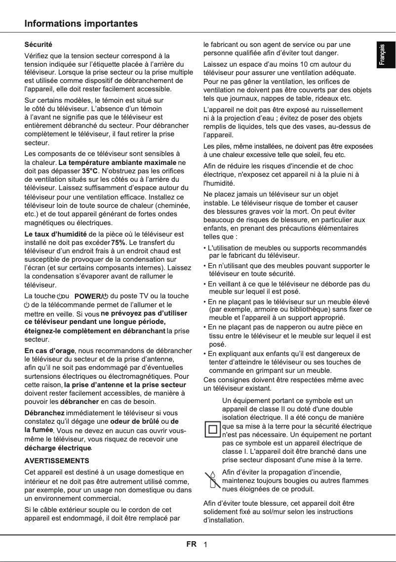 First page image of the manual for 50C715