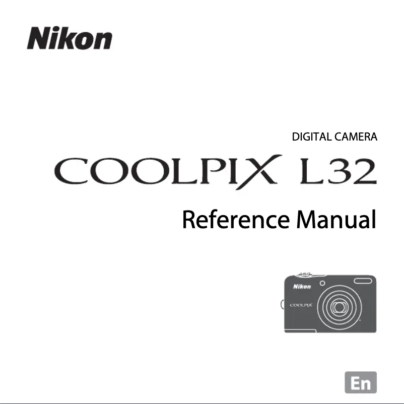 Page n°1 - Manuel utilisateur Nikon Coolpix L32