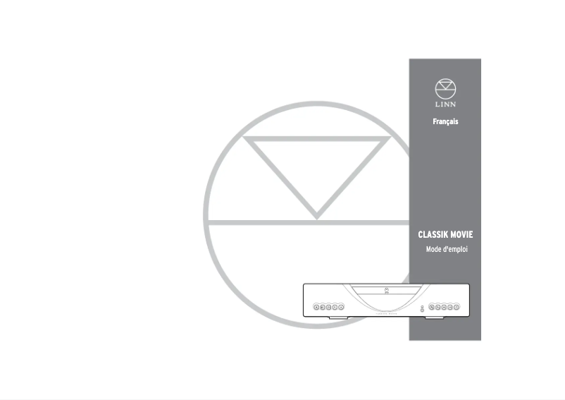 Página 1 del manual Manual de usuario Linn Classik Movie 05