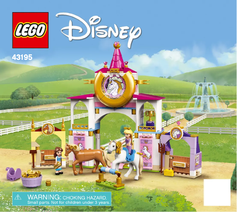 Page 1 de la notice Manuel utilisateur Lego Disney 43195