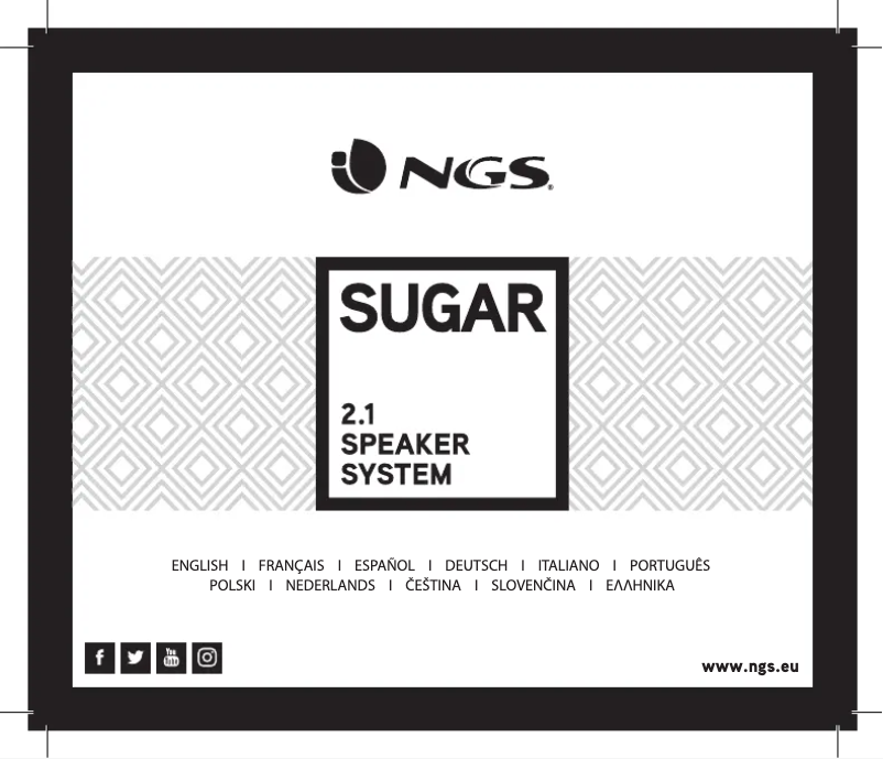 Page n°1 - Manuel utilisateur NGS Sugar