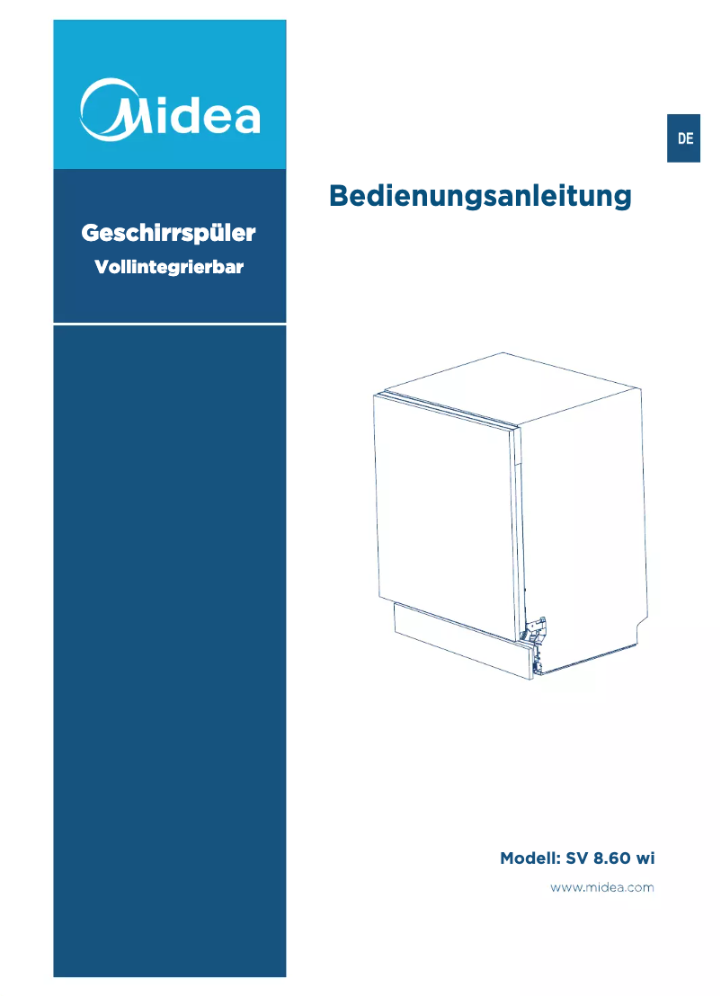 Image de la première page du manuel de l'appareil SV 8.60 WI