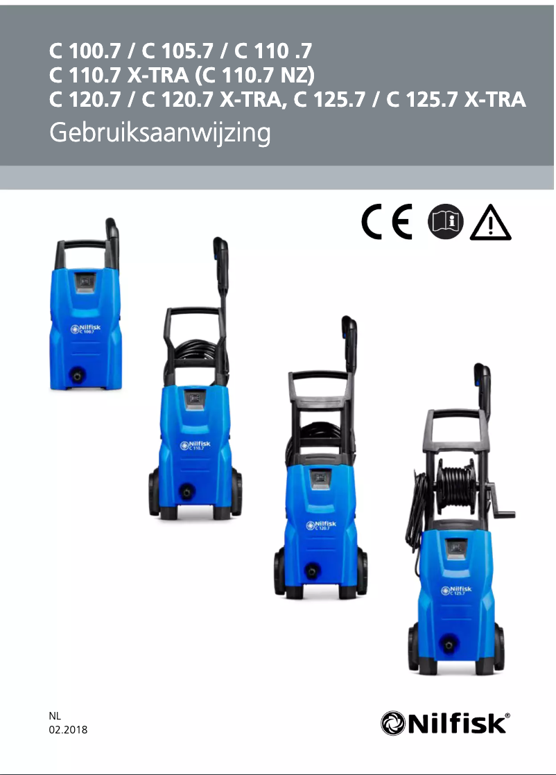 Image de la première page du manuel de l'appareil C 125.7-6 PAD X-TRA