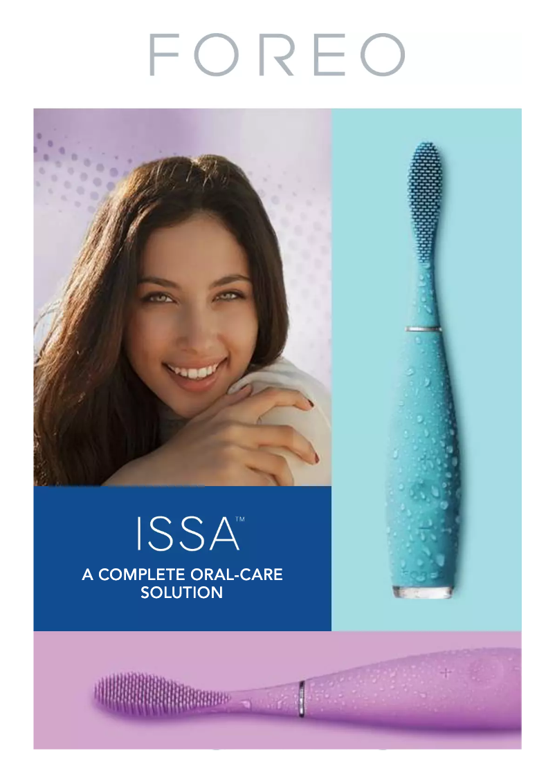 Page 1 de la notice Manuel utilisateur Foreo Issa