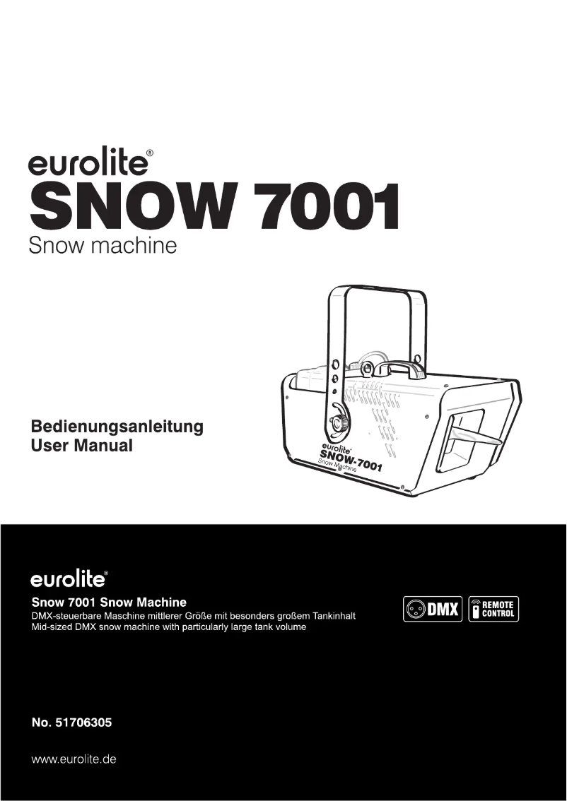 Image de la première page du manuel de l'appareil Snow 7001