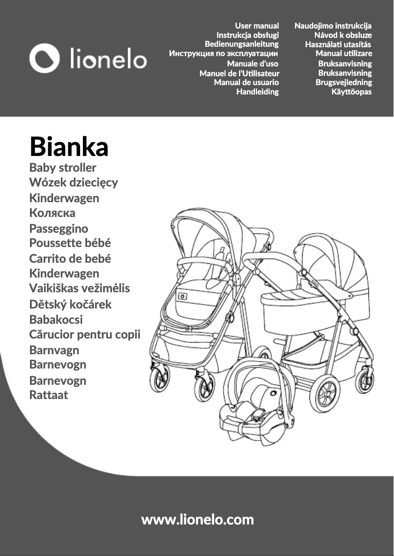Imagen de la primera página del manual del dispositivo Bianka
