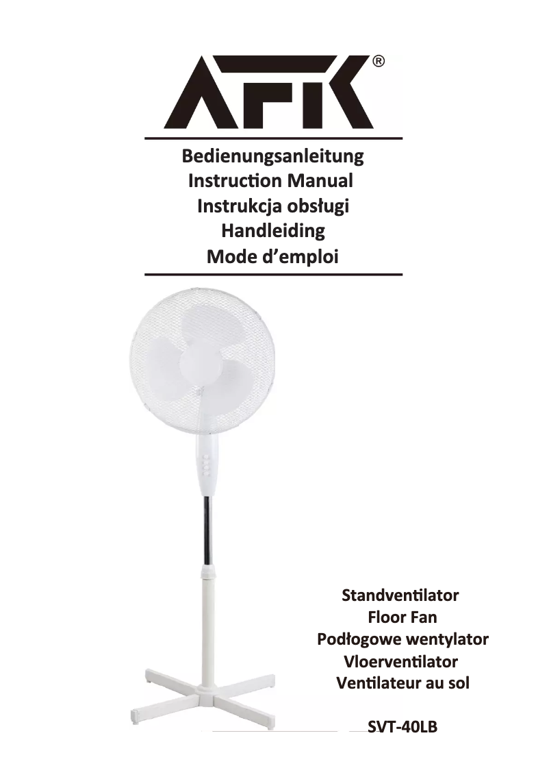 Image de la première page du manuel de l'appareil SVT-40