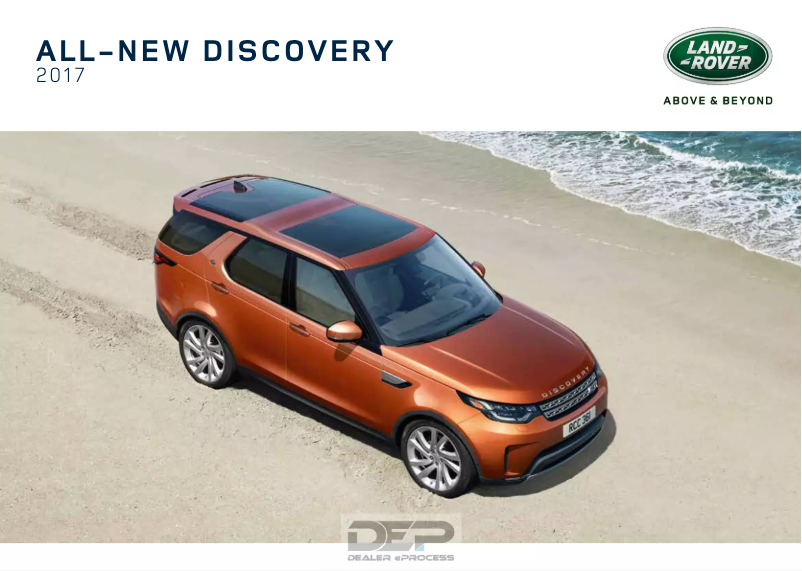 Page 1 de la notice Manuel utilisateur Land Rover Discovery (2017)