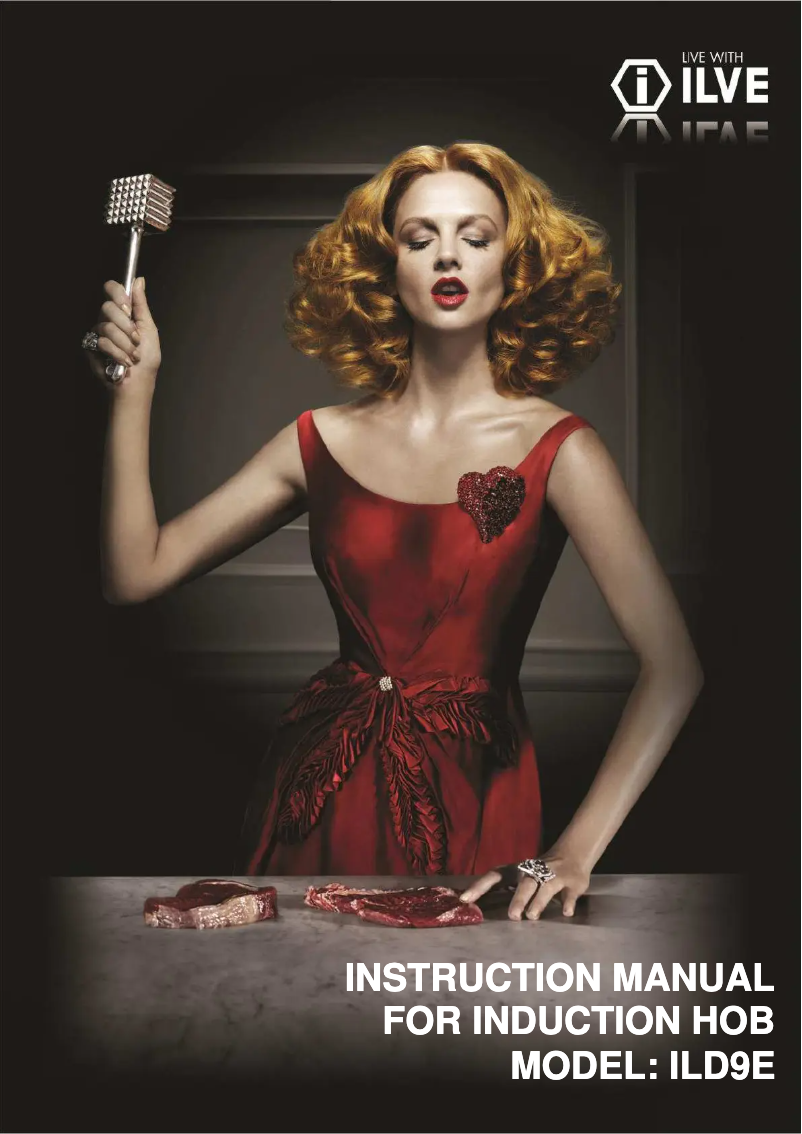 Page n°1 - Manuel utilisateur Ilve ILD9E