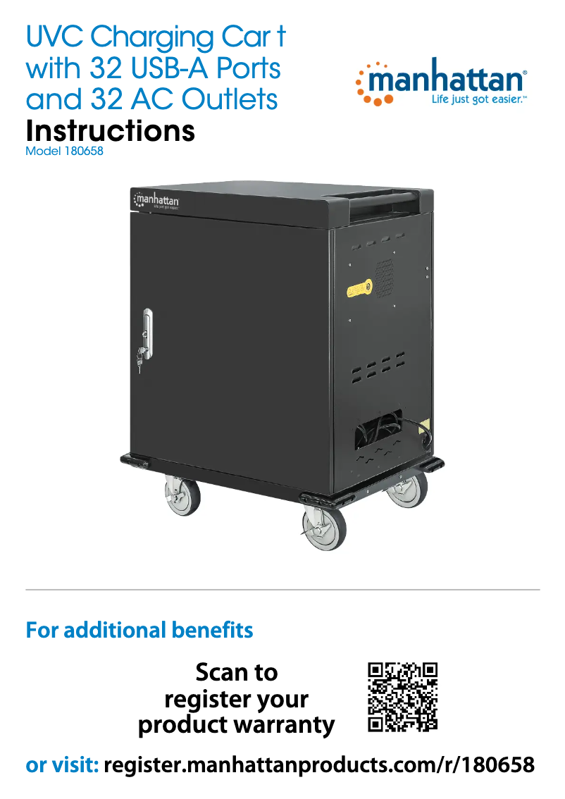 Page 1 de la notice Manuel utilisateur Manhattan 180658