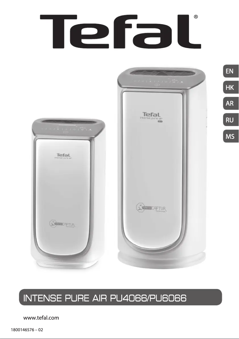 Page n°1 - Manuel utilisateur Tefal Intense Pure Air XL PU6066