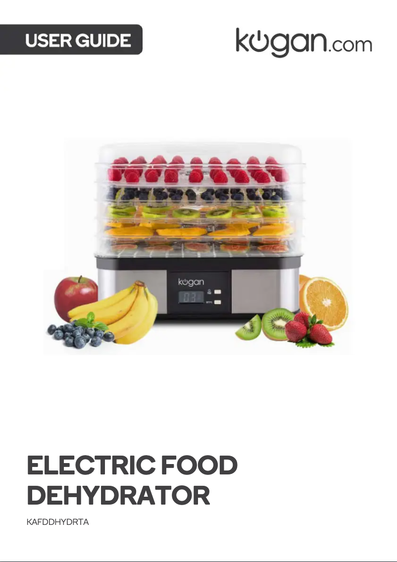 Page n°1 - Manuel utilisateur Kogan KAFDDHYDRTA