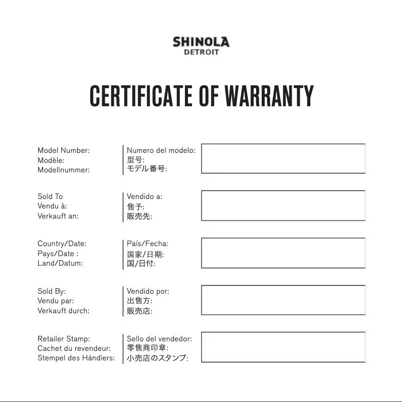 Imagen de la primera página del manual del dispositivo Model D Detrola