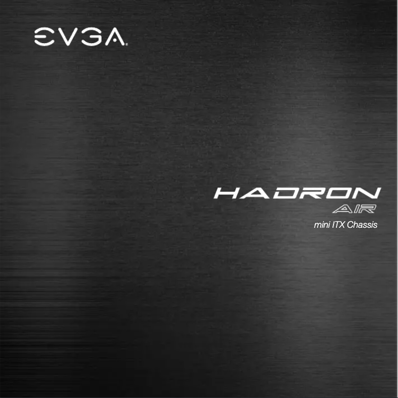 First page image of the manual for Hadron Air