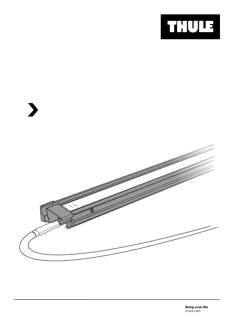 Page 1 de la notice Guide d'installation Thule Omnistor 5200