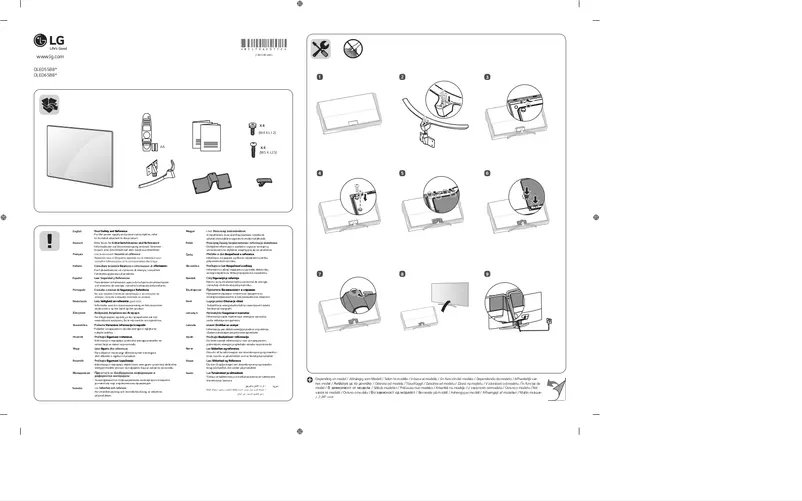 Page n°1 - Manuel utilisateur LG OLED65B8SLC