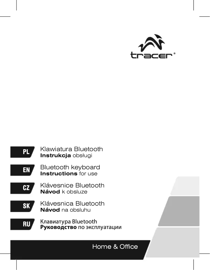 Página 1 del manual Manual de usuario Tracer Slim BT