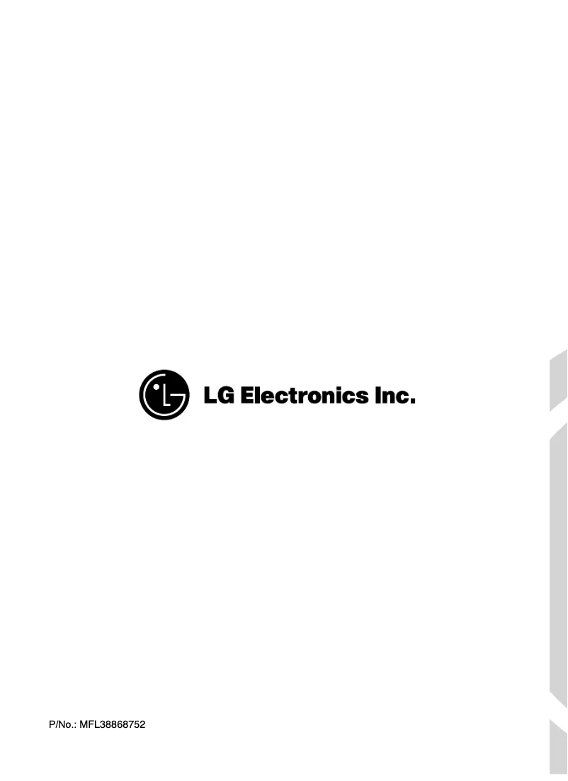 Page 1 de la notice Manuel utilisateur LG WD-10316FDK