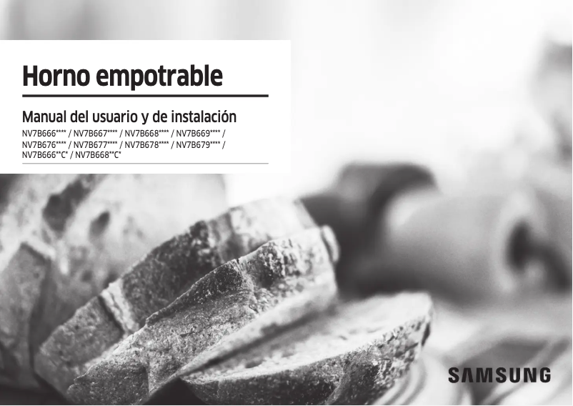 Image de la première page du manuel de l'appareil NV7B6795JDK