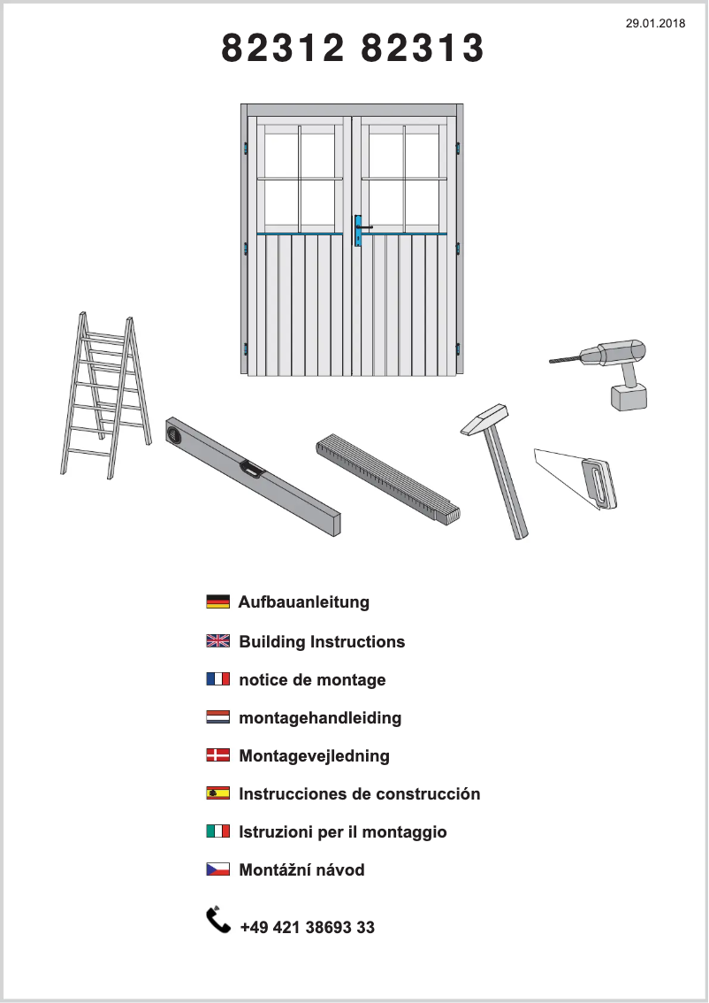 Page 1 de la notice Manuel utilisateur Karibu Tating 3