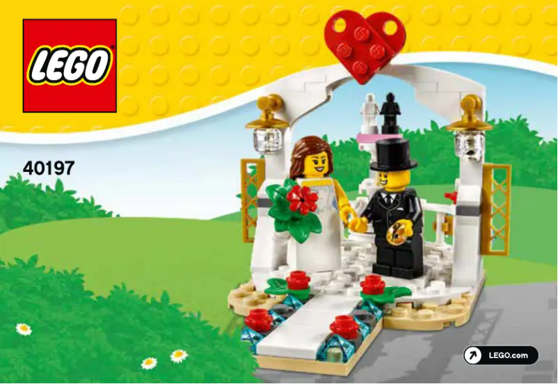 Page n°1 - Manuel utilisateur Lego Wedding Favor 40197