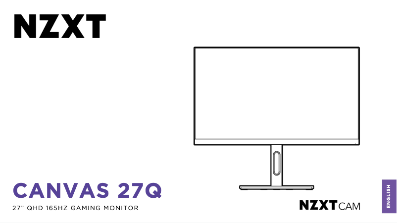 Image de la première page du manuel de l'appareil MN-27QSB-W1-B