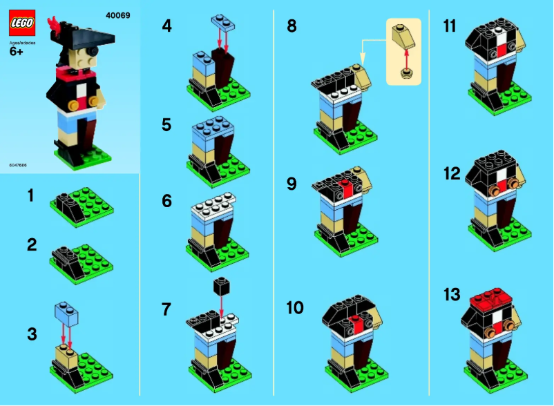 Page n°1 - Manuel utilisateur Lego Monthly Minibuild Sept 2013