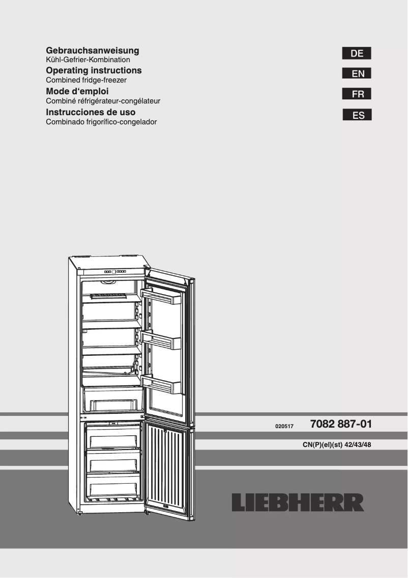 Página 1 del manual Manual de usuario Liebherr CNPEL 330