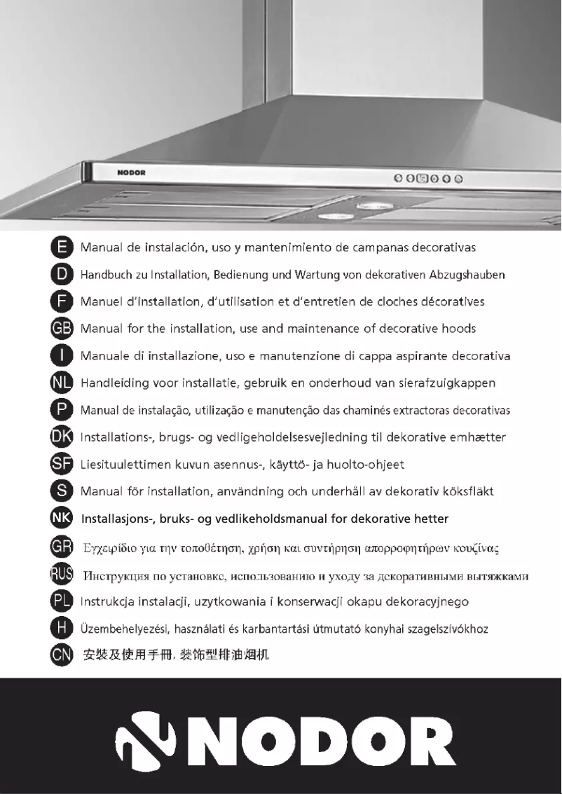 Image de la première page du manuel de l'appareil ISLA LICEO